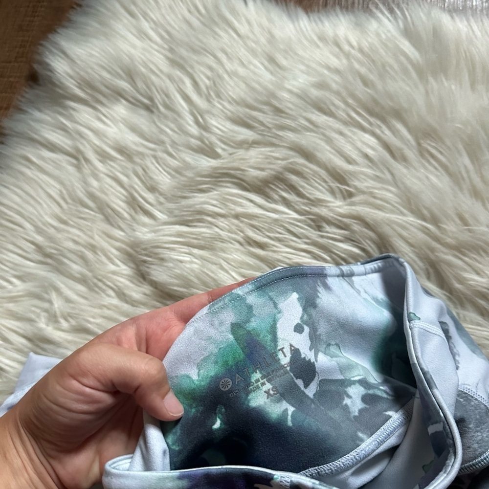 ATHLETA Mudra Watercolor Mesh Leggings - Picture 3 of 4